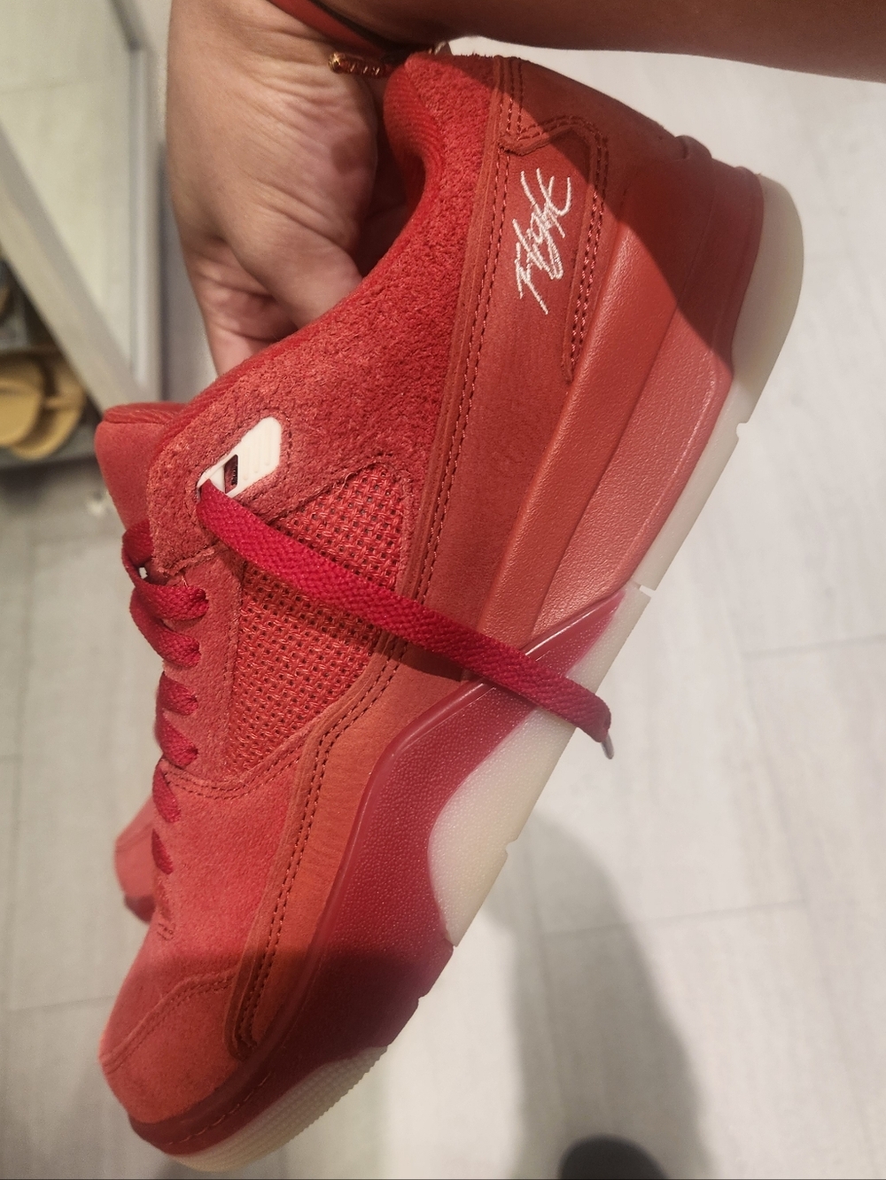 Air Jordan Flight Court Wmns "Valentines Day" Sz 12 RARE